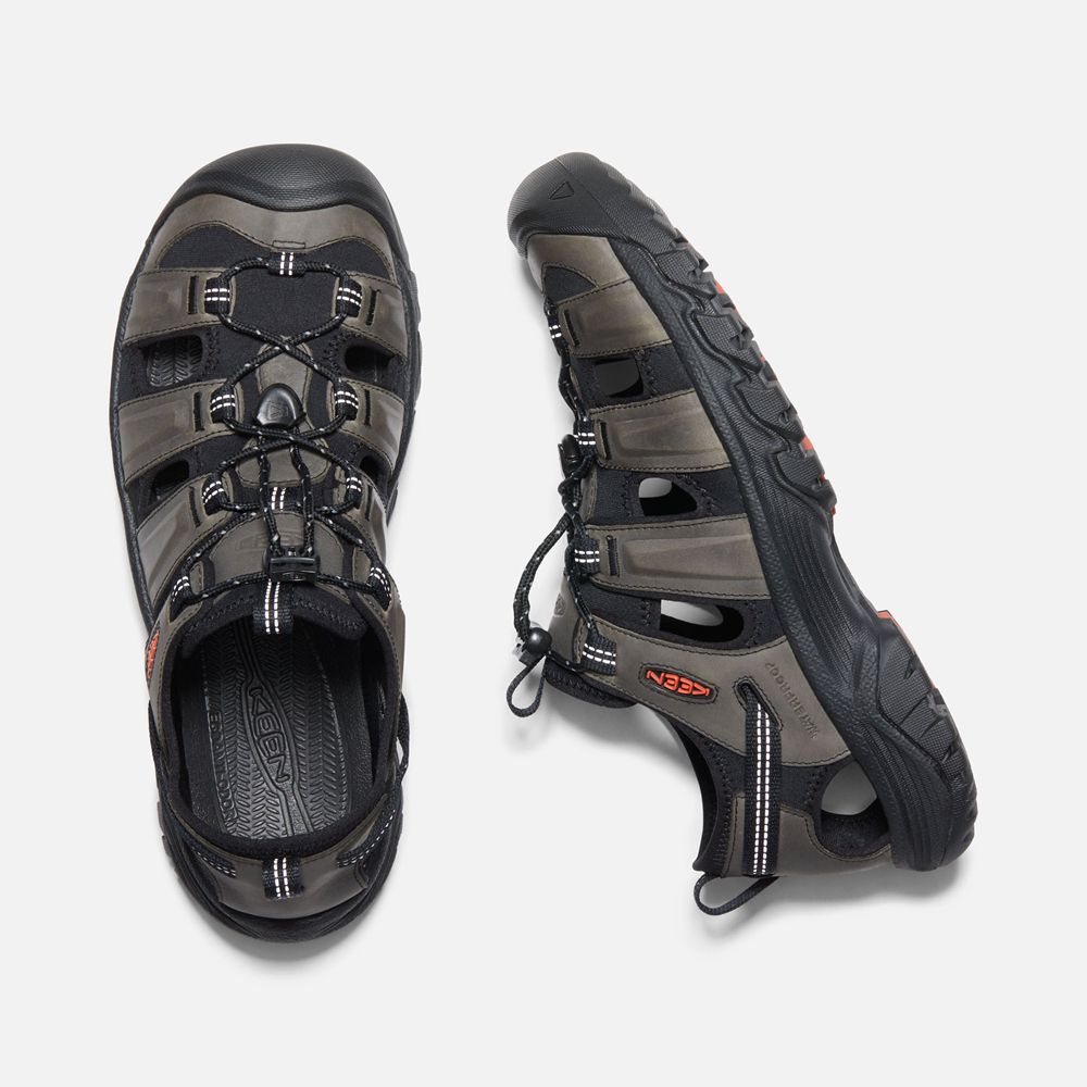 Keen Vandringssandaler Herr Svarta/Grå - Targhee Iii - 892746RBT